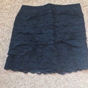 Abercrombie and Fitch size xs lace skirt